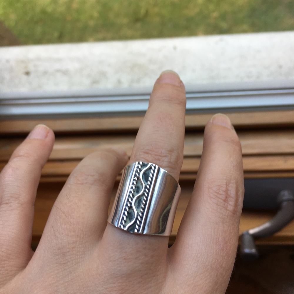Sterling silver ring